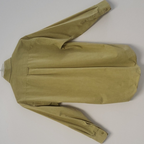 Savile Row chartreuse button down shirt - Picture 7 of 11